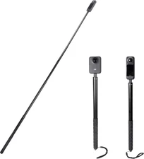 Pellking Long 77Inch Invisible Selfie Stick for Insta360 ONE X5,X4, X3, X2, X