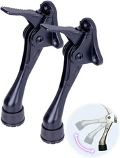 One Touch Kickdown Door Stopper, Door Holder, Heavy Duty Door Stops, Bottom of D
