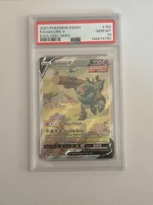 Pokemon TCG PSA 10 Golurk V Evolving Skies 182/203 Full Art Holo ENG 2021 on eBay