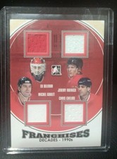 2013-14 In the Game Decades 1990s - Franchises Used jerseys Chicago Blackhawks 