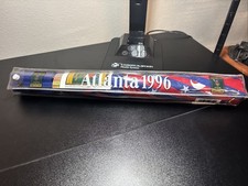 Vintage Atlanta 1996 Olympic Games Umbrella Authentic Collection Red White Blue
