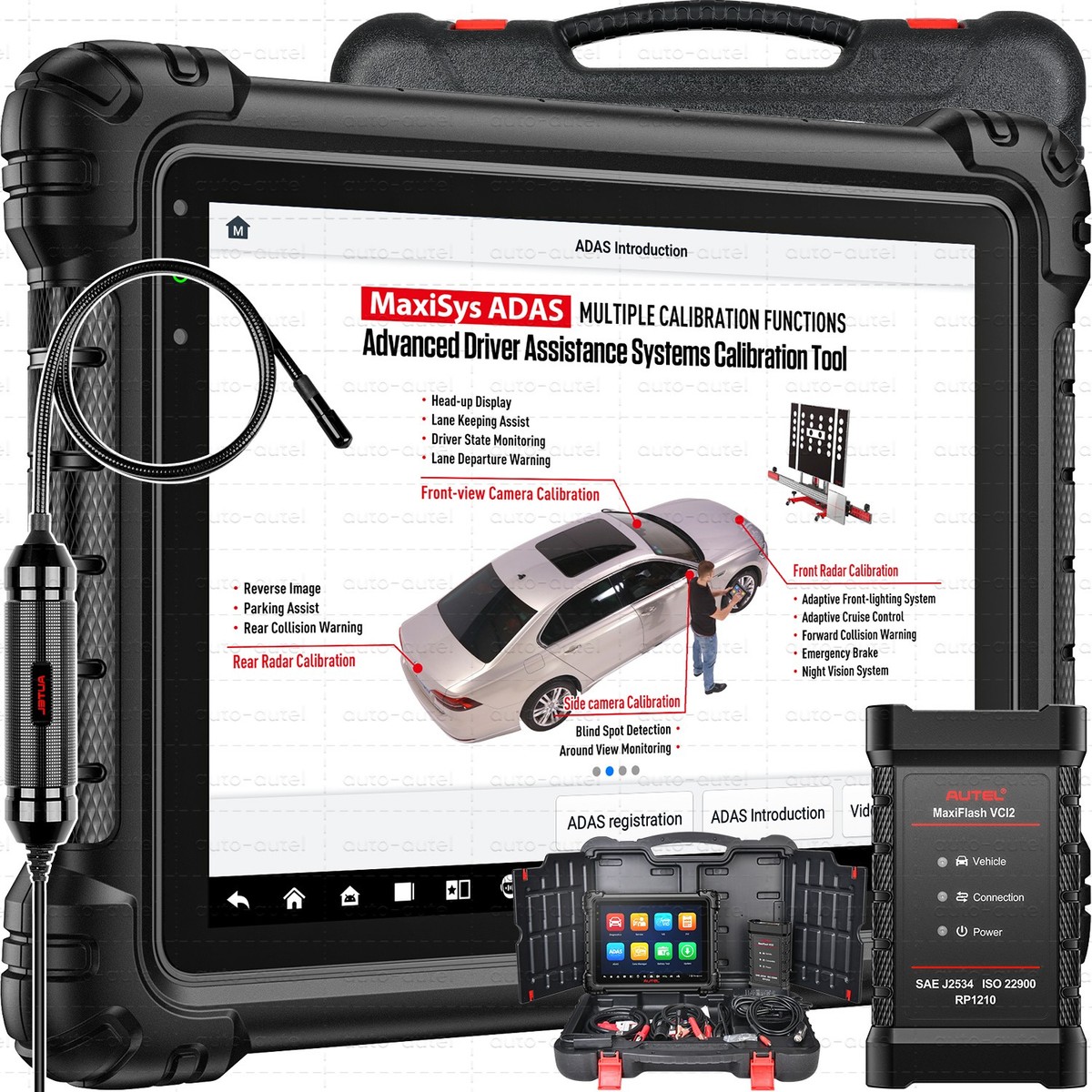Autel MaxiSys MS909 S2 VCI2 ECU Programmer Topology 3.0 AI-powered