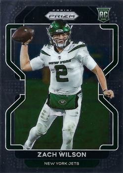 2021 Panini Prizm #332 Zach Wilson BASE RC ROOKIE JETS