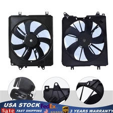 For Honda CRV 2017-2018 2.4L Engine Radiator Cooling Fan Left & Right Assembly