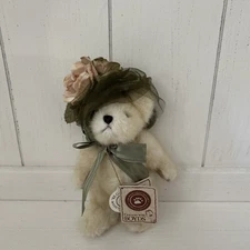 The Boyds Collection Miniature Classic 7" Jointed Teddy Bear, White