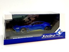 Solid 1:43 Aston Martin V12 Vantage 2023 Blue MetAllic