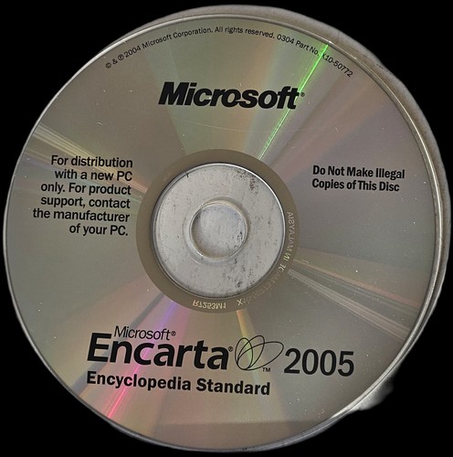 Microsoft Encarta 2005 Interactive Multimedia Encyclopedia CD ROM X10-50772 - 第 5/6 張圖片
