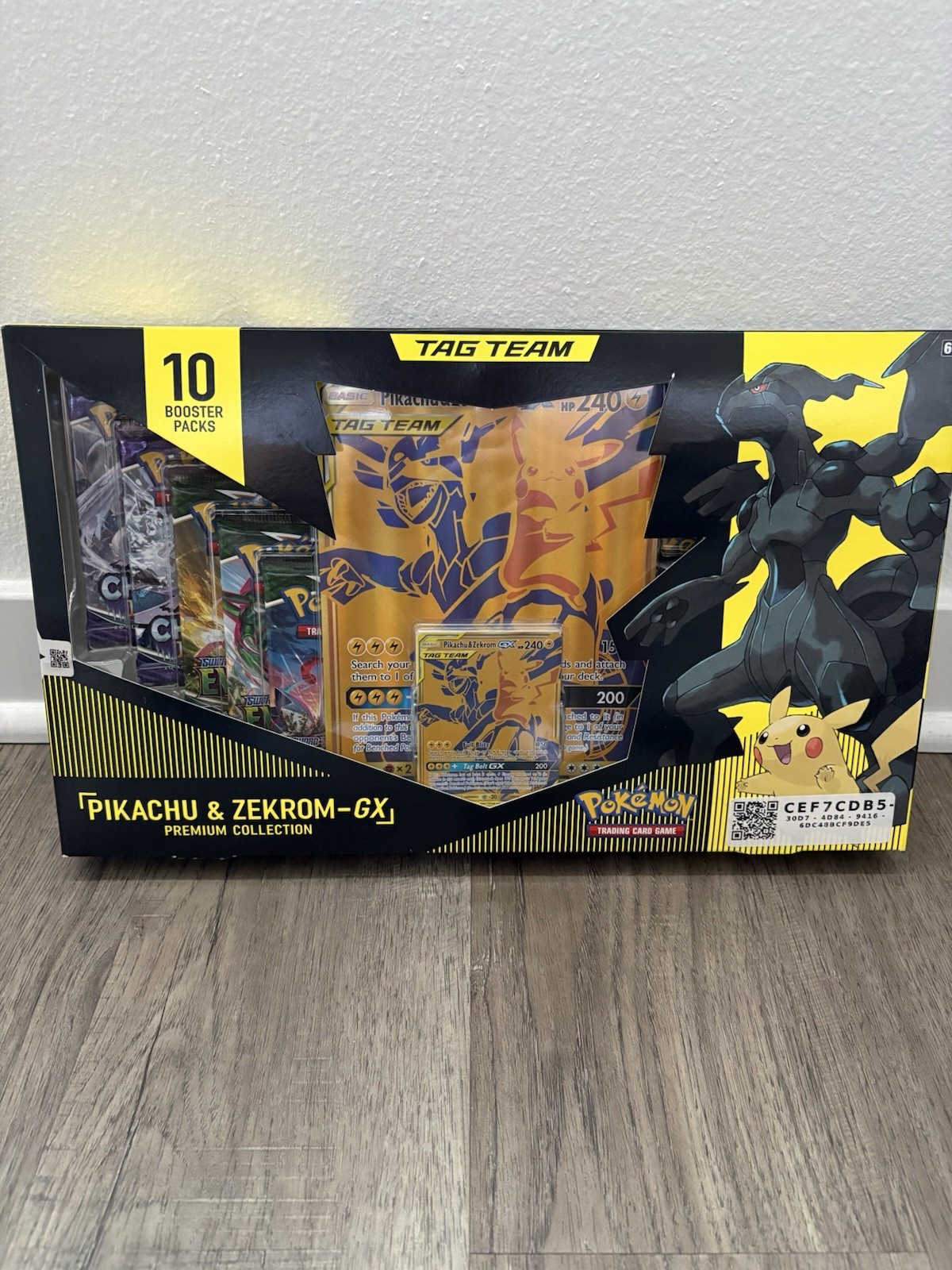 Pokémon Tag Team Pikachu & Zekrom GX Premium Collection Box SEALED RARE
