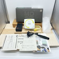 Sony MZ-E80 MD Walkman Portable MiniDisc Player Silver Tested Box Japan