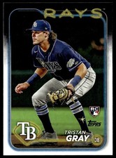 2024 Topps Tristan Gray Rookie Tampa Bay Rays #483