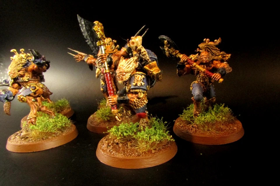 Citadel /  Warhammer 40k Plastic Space Marines / Space Wolves Wulfen - Image 4 of 4