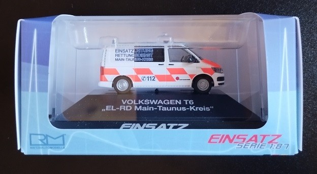 Rietze 53772 - 1/87 Volkswagen T6 Emergency Response Service Main-Taunus-Kreis