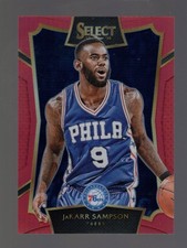 JaKARR SAMPSON 2015-16 PANINI SELECT RED  PRIZM#84    051/149
