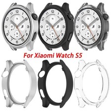 PC For Xiaomi Watch S5    Watch Case Hollow-Out Screenless