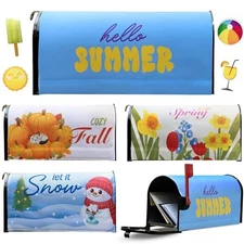 Magnetic Mailbox Covers - Magnetic Mailbox Cover with Beautiful Pack of 4