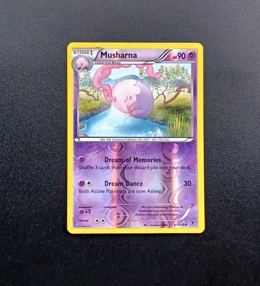 Musharna 40/119 XY-Phantom Forces Reverse Holo - Image 2 of 4