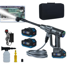 Huhomco Cordless Pressure Washer UK 200Bar/2900PSI Jethawk Battery Power Washer
