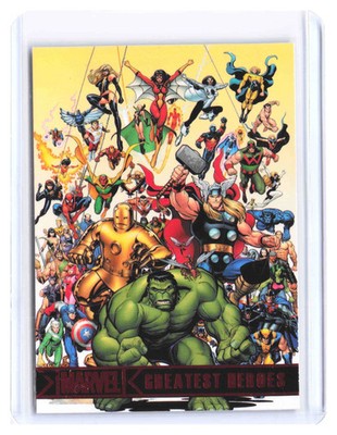 2012 Rittenhouse Marvel Greatest Heroes Checklist #1