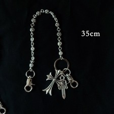 Pentagram Star Cross Pants Chain for Men Women,Jeans Chain,Keys Chain  