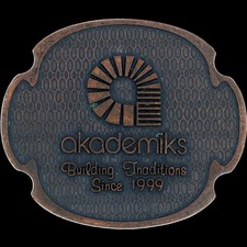 Akademiks Hip Hop Urban Clothing NY Fashion Jeans Streetwear Belt Buckle