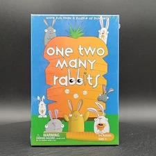 One Two Many Rabbits Educational Card Game by Three Archers 2022 Math Strategy