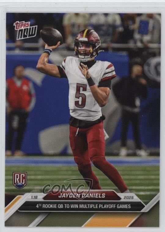 2024 Topps Now /45764 Jayden Daniels #23 Rookie RC