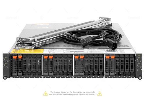 Gigabyte H262-Z63 8NVME 8x EPYC 7402 768GB RAM 4x 1TB M.2 - Picture 1 of 12