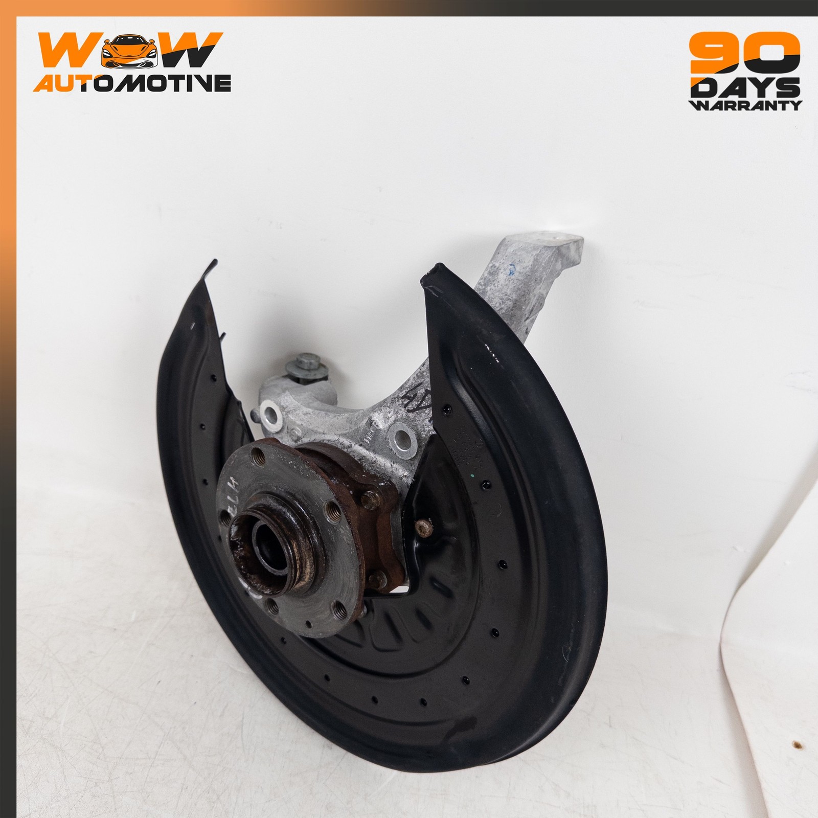 04-13 BENTLEY CONTINENTAL GT FLYING SPUR REAR LEFT SPINDLE KNUCKLE HUB OEM
