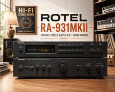 ROTEL RA-931MKII  RaRe  Vintage Stereo  Ampli...