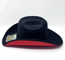 Summit Hats MX Wool Faux Felt Red Bottom Two Tone Silverton Crown Cowboy Hat