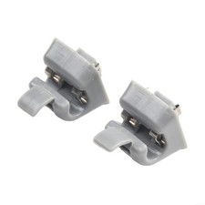 Sonnenblende Clip Halter für Mercedes W201 W123 W124 W126 W140 Grau 2X Sonnenblende Clip Halter für Mercedes W201 W123 W124 W126 W140 Grau 2X