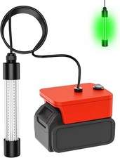 Underwater Fishing Light Compatible for Milwaukee 18V Battery,1300 Lumens LED..