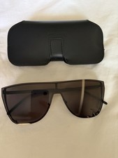 SAINT LAURENT YSL SL 1-B MASK 001 Black Unisex Shield Sunglasses