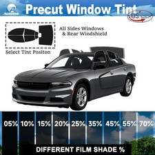 PreCut All Sides + Rear Window Film Any Tint Shade % For Dodge Charger 2015-2023