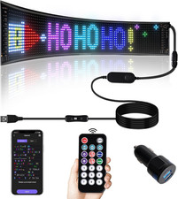 Bluetooth Programmable LED Car Window Sign - Custom Text Animations 23"x5