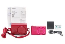 SONY Cyber-shot DSC WX300 Red 18.2MP 20x Zoom Compact Digital Camera English OK