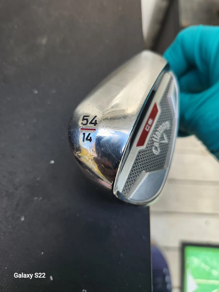 Diestro Callaway Cb 54*Cuña Eje de Acero Cara Completa DG Spinner Cuña Flex Foto 3 de 4