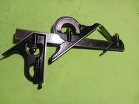 Starrett Combination Square 5pcs Head,Protractor#,Center Head, 12" rule & scribe