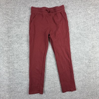 Arizona Jean Co Pants Youth Large 14/16 Red Knit Sweatpants Elastic Waist Lounge