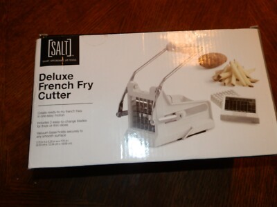 SALT (SMART AFFORDABLE LIFE TOOL) DELUXE FRENCH FRY CUTTER Pre Owned | eBay