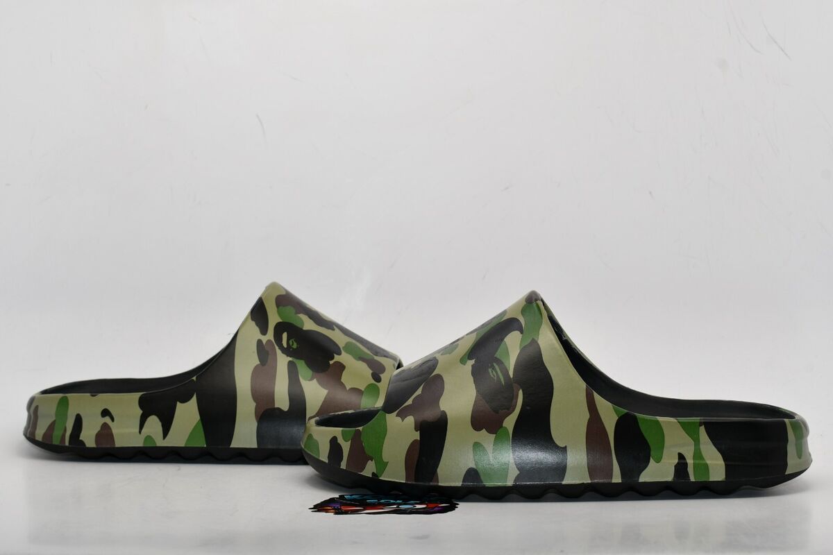 A Bathing Ape 1st Camo Slide Green Size 9 | eBay A Bathing Ape 1st Camo Slide Green Size 9 | eBay