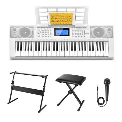 Donner DEK-610S 61 Key Electric Keyboard With Stand Bench 249