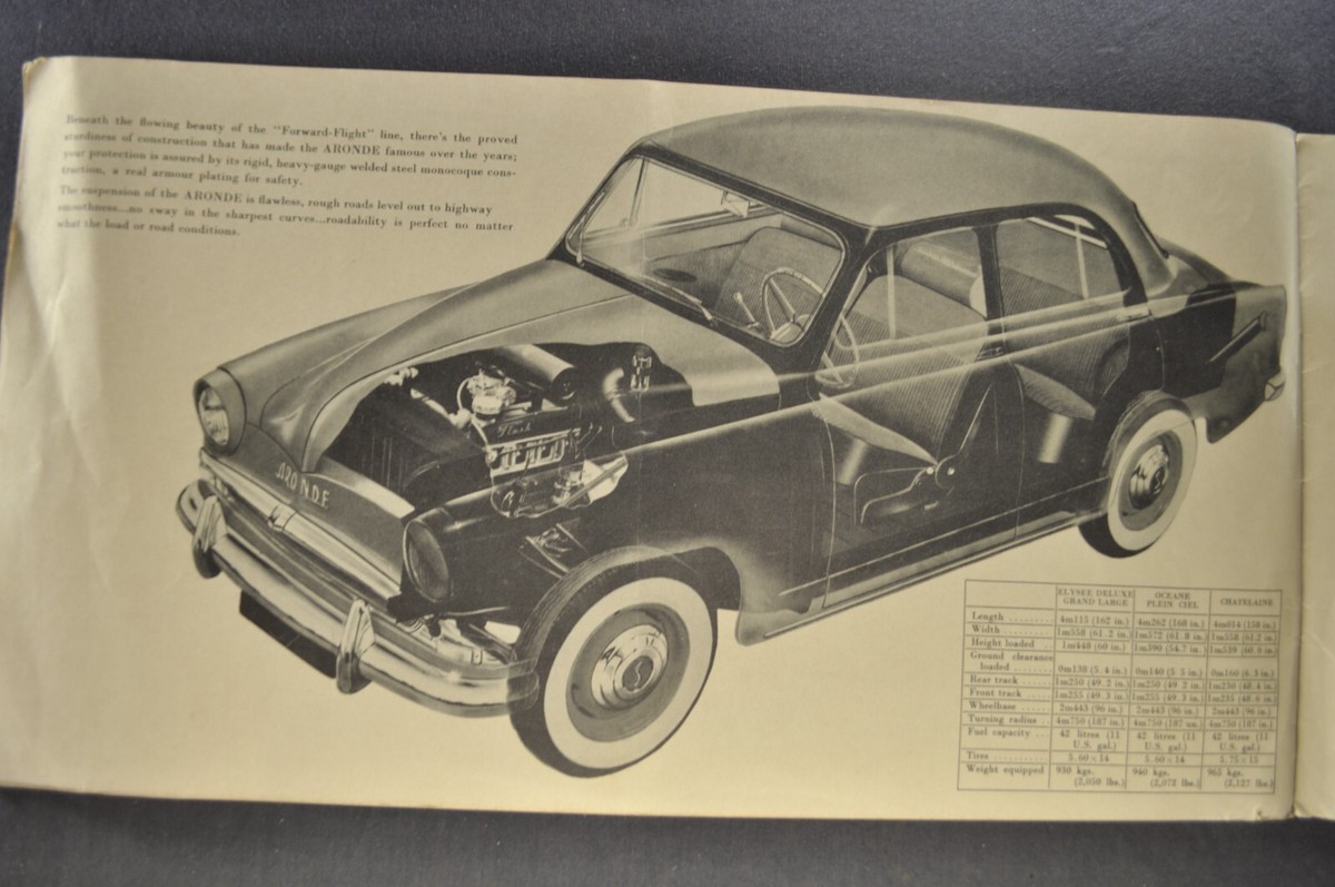 SIMCA ARONDE ELYSEE Verte 1957 IXO - 1/43 - Collection