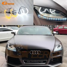 For Audi Tt Mk2 8j 2006 2014 Ultra Bright Dtm M4 Style Led Angel Eyes Halo Rings