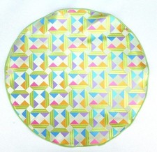 Lord R Colton Masterworks Pocket Round Taormina Lime Geo Silk - 75 Retail New