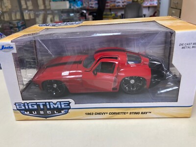 Jada Toys 1963 Chevy Corvette Sting Ray Bigtime Muscle 1/24