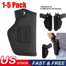 1-5 X Tactical Gun Holster Concealed Left/Right Hand IWB OWB Belt Carry Pistol