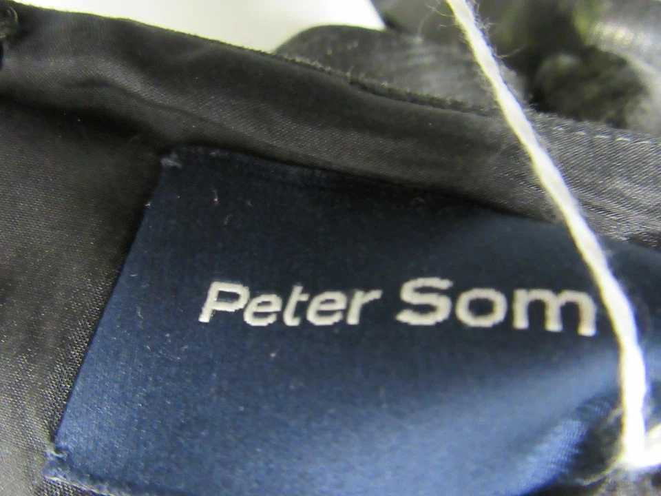 PETER SOM plaid straight skirt sz 8 - Image 4 of 4