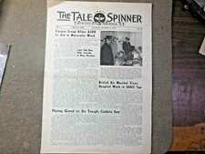 WW II USAAF San Antonio Aviation Cadet Center Newspaper The Tale Spinner  