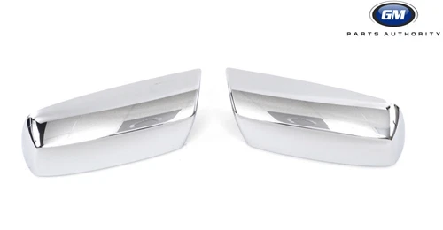 2014-2018 Silverado Sierra Outside Rearview Mirror Covers 22913965 Chrome OEM GM